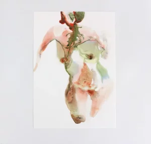 Bodyscape - Watercolor & Ink