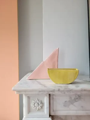 Delvaux Geometric Vases - Pair