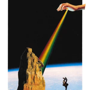 Look at the light, not at the fall