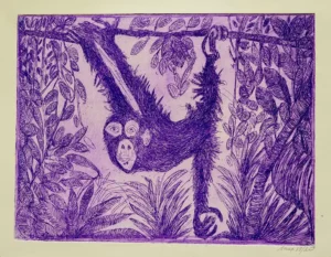 L'acrobatie du chimpanzé