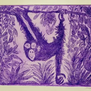 L'acrobatie du chimpanzé